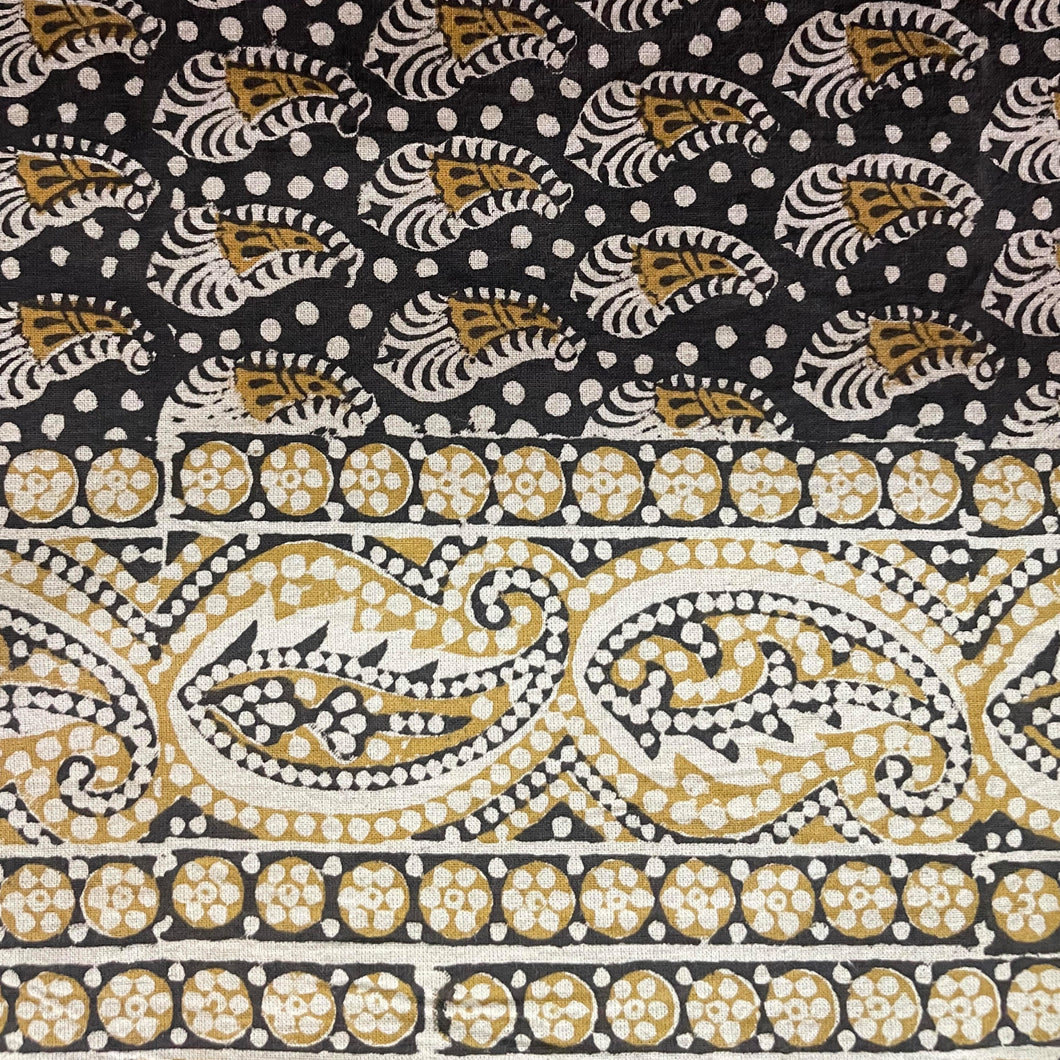 Indian Block Print Bed Throw