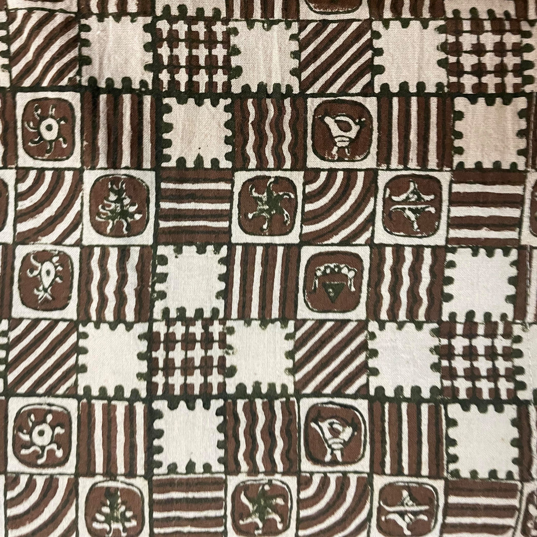 Indian Block Print Bed Throw