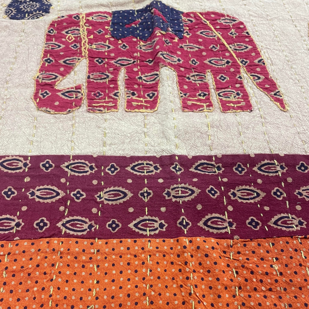 Kantha Cotton Throw - Elie