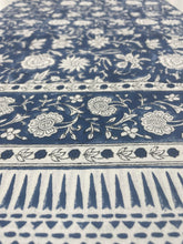 Block-Printed Cotton Tablecloths - Rectangular