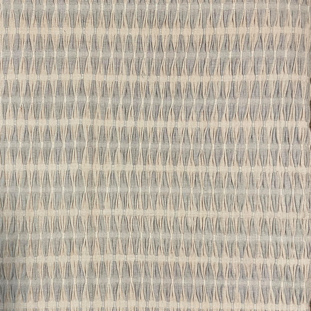 Taupe Seersucker Cotton Bedspread