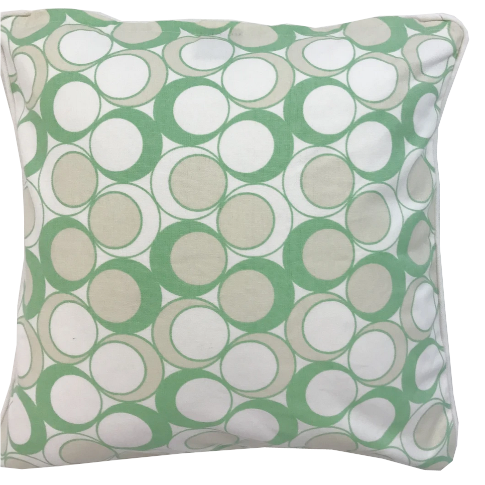 Neea Mint Green Cotton Cushion Cover
