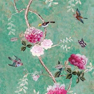 Anna Chandler Canvas Tablecloth Chinoiserie - 140 x 250cm