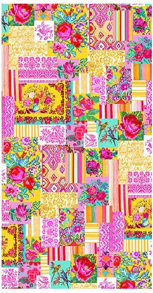 Anna Chandler Canvas Tablecloth Printemps