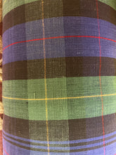 Ambika Check Fabric - Multiple Colours