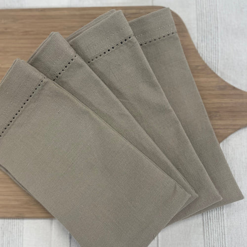 Beige Hemstitch Napkin