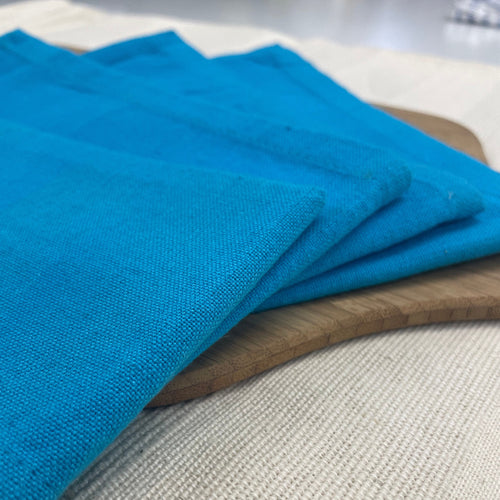 Bright Blue Cotton Napkin
