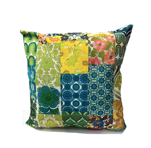 Anna Chandler 70's Green Out-door Cushion