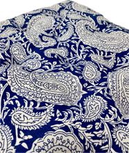 Blue Lagoon Paisley Chair Pad