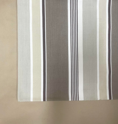 Pebble Stripe Cotton Tablecloth