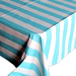 Azura Striped Cotton Tablecloth