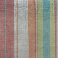Indian Tab-Top Curtain - Pastel Stripe