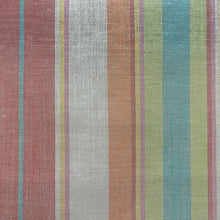 Indian Tab-Top Curtain - Pastel Stripe