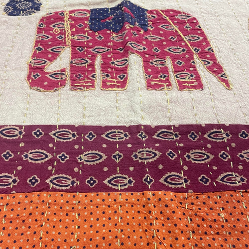 Kantha Cotton Throw - Elie