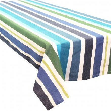 Escape Striped Cotton Tablecloth