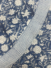Block-Printed Cotton Tablecloths - Round