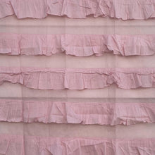Ruffle Tab Top Curtain - Pink