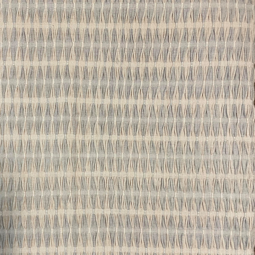 Taupe Seersucker Cotton Bedspread