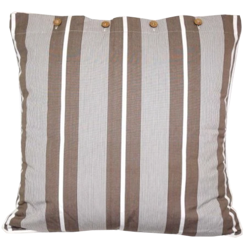 Finley Beige Cotton Cushion Cover