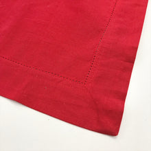 Red Cotton Tablecloth