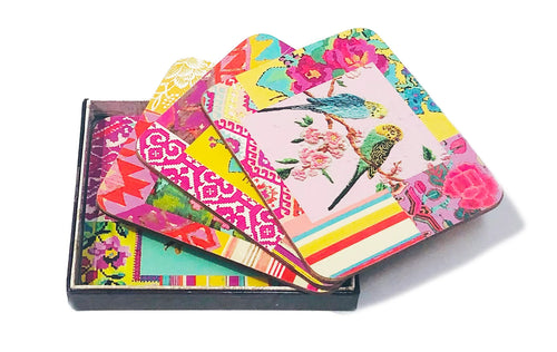 Anna Chandler Coaster Set Printemps