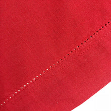 Red Cotton Tablecloth