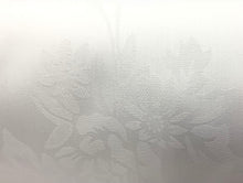 White Damask Fabric 140cm