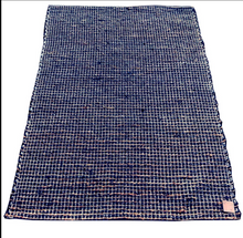 Royal Blue Iris Jute Rug