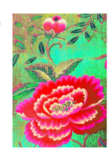 Anna Chandler Tea Towel in Chinese Peony