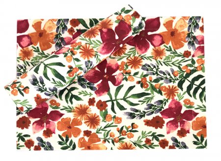 Copenhagan Floral Stain Proof Table Runner
