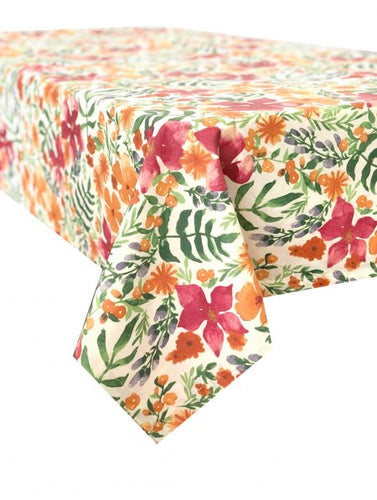 Copenhagan Floral Stain Proof Tablecloth
