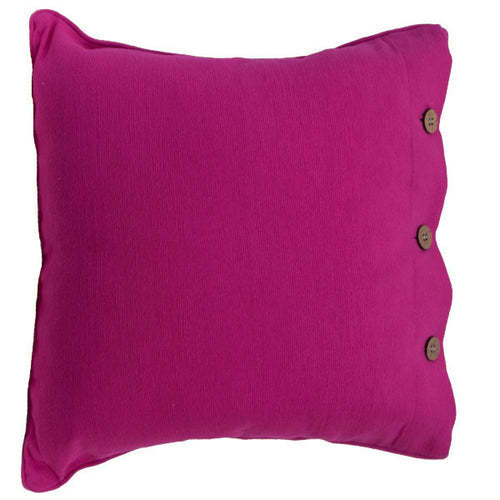 Fuchsia Cotton Cushion Cover