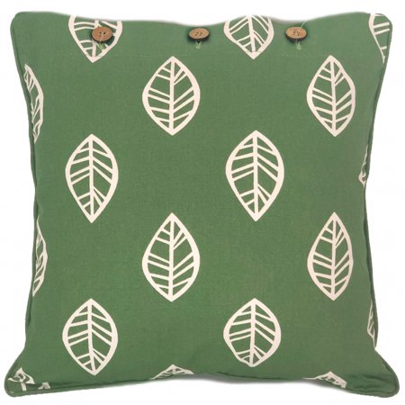 Leaf Green Cushion Cover