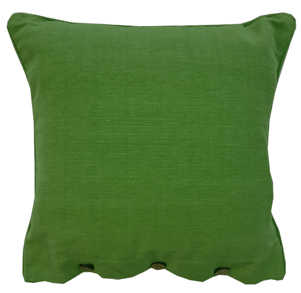 New Green Cotton Cushion Cover