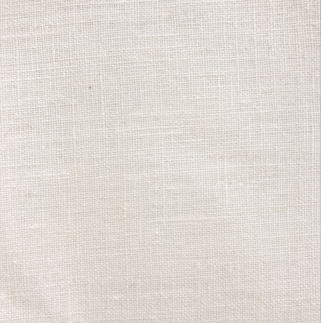 Off-White Linen Fabric