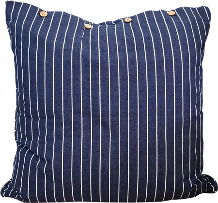 Regatta Navy Cotton Cushion Cover